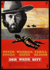 5g243 HIRED HAND German '71 Peter Fonda directs & stars, Warren Oates, riding for revenge!