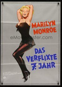 5g303 SEVEN YEAR ITCH German R70s Billy Wilder, great different sexy art of Marilyn Monroe!