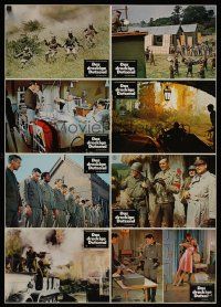 5g340 DIRTY DOZEN German LC poster R70s Charles Bronson, Jim Brown, Lee Marvin, different images!