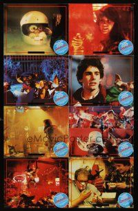 5g349 GREMLINS set 2 German LC poster '84 Joe Dante Christmas horror comedy!