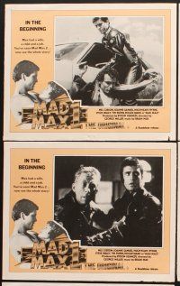 5g673 MAD MAX 6 Aust LCs R80s wasteland cop Mel Gibson, George Miller Australian sci-fi classic!