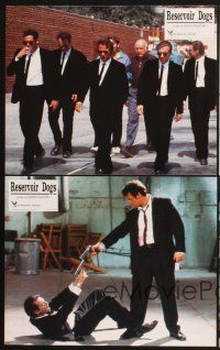 5g811 RESERVOIR DOGS 8 French LCs '92 Quentin Tarantino, Harvey Keitel, Steve Buscemi, Chris Penn