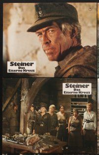 5g851 CROSS OF IRON 20 German LCs '77 directed by Sam Peckinpah, James Coburn vs Nazis in WWII!