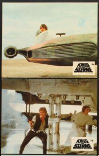 5g883 STAR WARS 13 French LCs '77 George Lucas classic sci-fi epic, Luke, Obi-Wan, Han Solo & more!