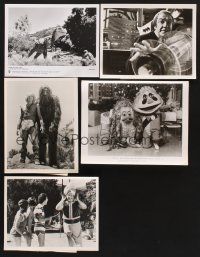 5h022 LOT OF 5 SID & MARTY KROFFT TV STILLS '70s Land of the Lost & Supershow '77 images!