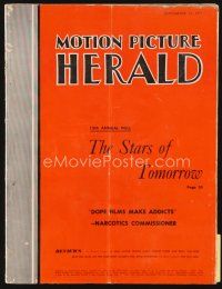 5h054 MOTION PICTURE HERALD exhibitor magazine September 24, 1955 White Christmas, drug films bad!