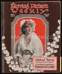 5h045 MOVING PICTURE WEEKLY exhibitor magazine November 30, 1918 lots of poster & theater display!