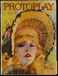 5h060 PHOTOPLAY magazine August 1920 cool artwork of Mae Murray by Rolf Armstrong!
