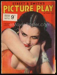 5h070 PICTURE PLAY magazine October 1931 art of sexy Lupe Velez by Modest Stein, Marx Bros ad!