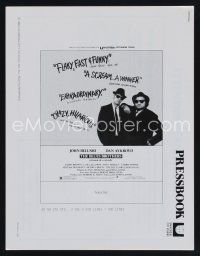 5h309 BLUES BROTHERS pressbook '80 John Belushi & Dan Aykroyd are on a mission from God!