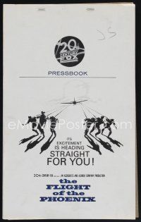 5h330 FLIGHT OF THE PHOENIX pressbook '66 Robert Aldrich, James Stewart, Richard Attenborough