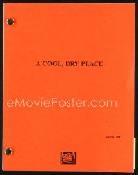 5h210 COOL, DRY PLACE final draft script April 8, 1997, screenplay by Matthew McDuffie!