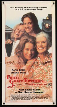 5j104 FRIED GREEN TOMATOES Aust daybill '92 secret's in the sauce, Kathy Bates & Jessica Tandy!