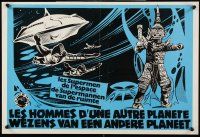 5j393 HUO XING REN Belgian '76 Hung Min Chen, wacky sci-fi art of Mars-men!