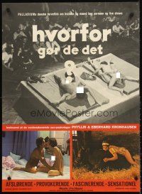 5j632 WHY Danish '70 Hvorfor gor de det, wild images from Danish sex documentary!