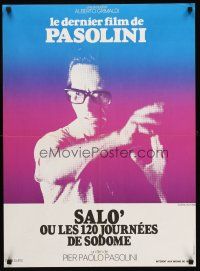 5j636 120 DAYS OF SODOM French 23x32 '76 Pier Paolo Pasolini's Salo o le 120 Giornate di Sodoma!