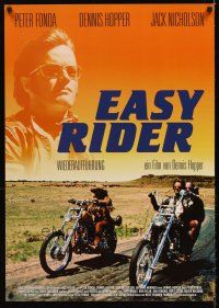 5j276 EASY RIDER German R06 Peter Fonda, motorcycle biker classic directed by Dennis Hopper!