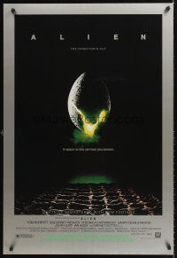 5k026 ALIEN style B DS 1sh R03 Ridley Scott outer space sci-fi monster classic!