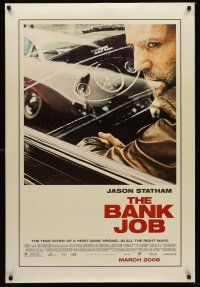 5k054 BANK JOB advance DS 1sh '08 Jason Statham in a story of a heist gone wrong!