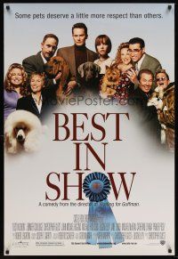 5k078 BEST IN SHOW DS 1sh '00 Parker Posey, Jay Brazeau, Christopher Guest, Eugene Levy!