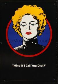 5k184 DICK TRACY Breathless Mahoney style teaser 1sh '90 art of Madonna, Mind if I call you dick?