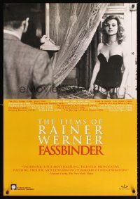 5k227 FILMS OF RAINER WERNER FASSBINDER 1sh '95 Hanna Schygulla in The Marriage of Maria Braun!