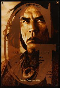 5k260 GERONIMO teaser 1sh '93 Walter Hill, great image of Native American Wes Studi!