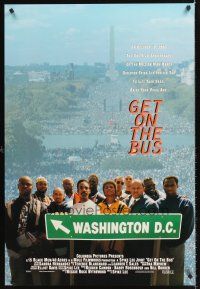 5k261 GET ON THE BUS int'l DS 1sh '96 Spike Lee, one-year Million Man March anniversary!