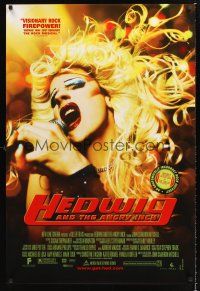 5k306 HEDWIG & THE ANGRY INCH 1sh '01 transsexual punk rocker James Cameron Mitchell!