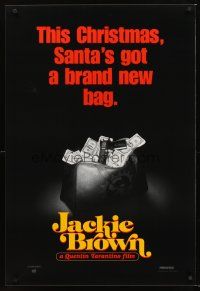 5k400 JACKIE BROWN teaser 1sh '97 Quentin Tarantino, Santa's got a brand new bag!