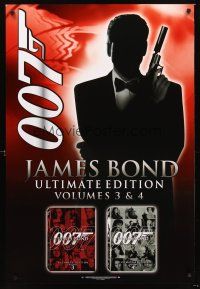 5k411 JAMES BOND ULTIMATE EDITION video 1sh '06 all the greats, Volumes 3 & 4, cool image!