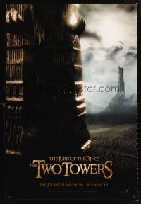 5k484 LORD OF THE RINGS: THE TWO TOWERS teaser 1sh '02 Peter Jackson epic, J.R.R. Tolkien