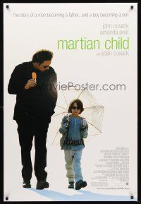 5k500 MARTIAN CHILD DS 1sh '07 Amanda Peet, John Cusack becomes a father and a boy becomes a son!