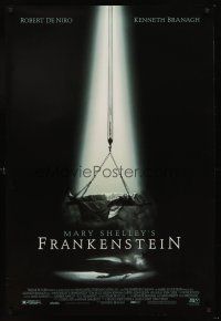 5k501 MARY SHELLEY'S FRANKENSTEIN 1sh '94 Kenneth Branagh directed, Robert De Niro!