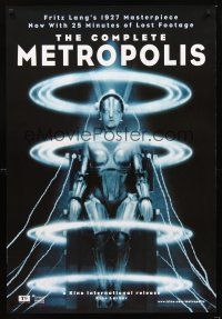 5k514 METROPOLIS 1sh R10 Fritz Lang classic, great image of female robot!