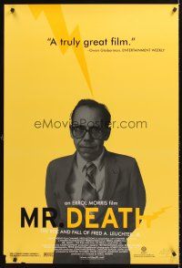 5k531 MR. DEATH 1sh '99 The Rise and Fall of Fred A. Leuchter, Jr.