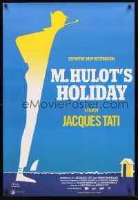 5k532 MR. HULOT'S HOLIDAY 1sh R09 Jacques Tati, Les vacances de Monsieur Hulot, Etaix art!