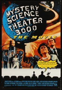 5k535 MYSTERY SCIENCE THEATER 3000: THE MOVIE 1sh '96 MST3K, sci-fi art from 