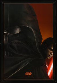5k603 REVENGE OF THE SITH style A teaser DS 1sh '05 Star Wars Episode III, Darth Vader!