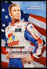 5k717 TALLADEGA NIGHTS THE BALLAD OF RICKY BOBBY teaser DS 1sh '06 NASCAR driver Will Ferrell!