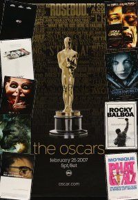 5m047 LOT OF 35 UNFOLDED ONE-SHEETS '05 - '07 Academy Awards, Rocky Balboa & many more!