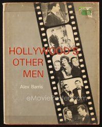 5m163 HOLLYWOOD'S OTHER MEN first edition hardcover book '75 honoring men who never got the girl!