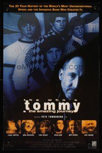5m040 LOT OF 5 UNFOLDED TOMMY: THE AMAZING JOURNEY MINI POSTERS '93 The Who!