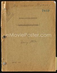 5m195 MAGNIFICENT DOLL revised draft script May 11, 1946, screenplay by Irving Stone!
