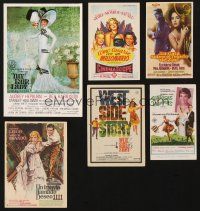 5m003 LOT OF 6 MUSICAL AND DRAMA SPANISH HERALDS '51-65 My Fair Lady, How to Marry a Millionaire!