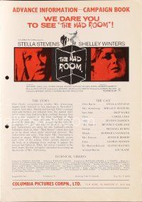 5m380 MAD ROOM English pressbook '69 Stella Stevens, Shelley Winters, forgive them!