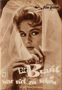 5m220 BRIDE IS MUCH TOO BEAUTIFUL German program '57 different images of sexy Brigitte Bardot!
