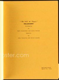 5m190 FOR LOVE OR MONEY revised draft script April 27, 1992, working title The Concierge!