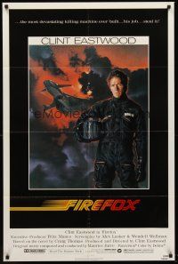 5p332 FIREFOX 1sh '82 cool C.D. de Mar art of killing machine, Clint Eastwood!