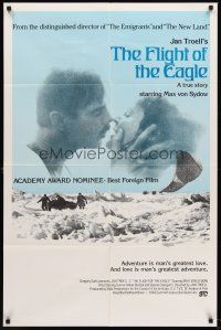 5p343 FLIGHT OF THE EAGLE 1sh '83 Max Von Sydow, North Pole adventure!